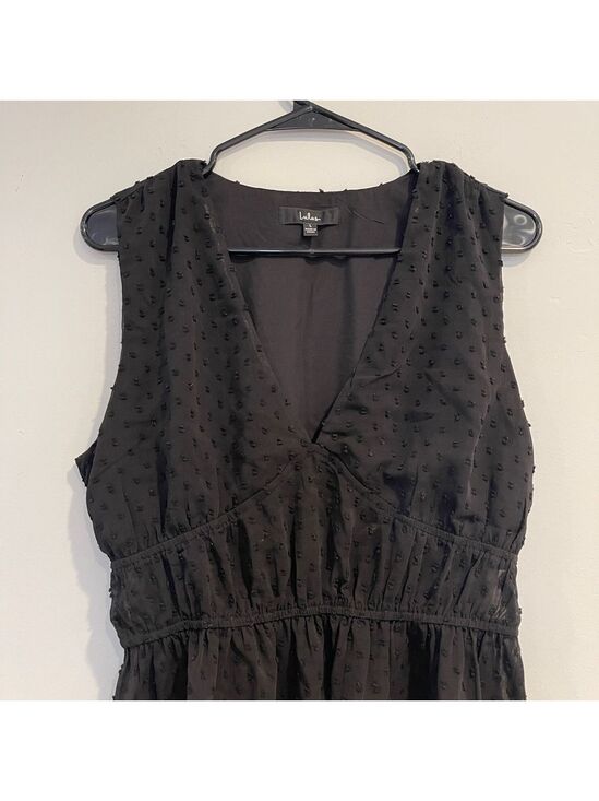 Lulus Tops - GUC Lulu's Black V-Neck Top Size Large